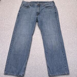 Levi's 569 Jeans Men's 38x31* Loose Straight‎ Medium Wash Denim 100% Cotton
